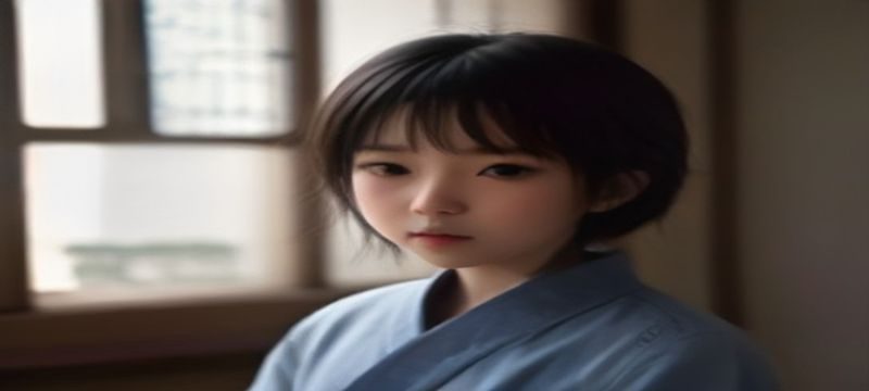 母子h内容分类示意图，展示漫画、小说、动画三种形式的标签体系与分级标注界面，橙灰孟菲斯风格配色